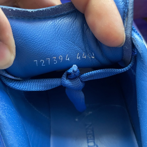 Alexander Mcqueens Triple blue size IT 44 1/2 - Picture 6 of 7